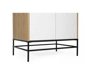 Lia drabužių spinta (balta)